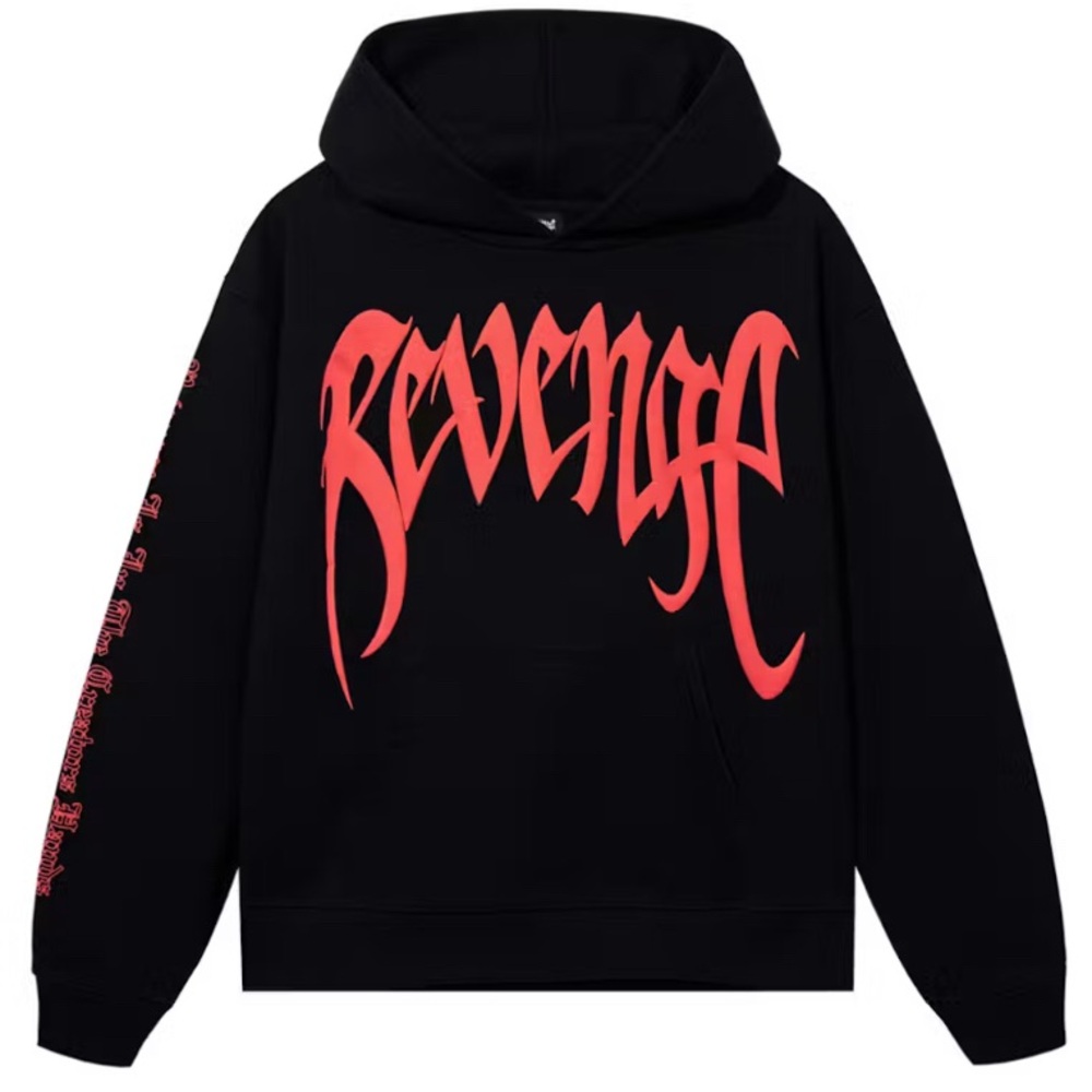 X Kill Hoodie Size L Nip Color Black/Red - image 1